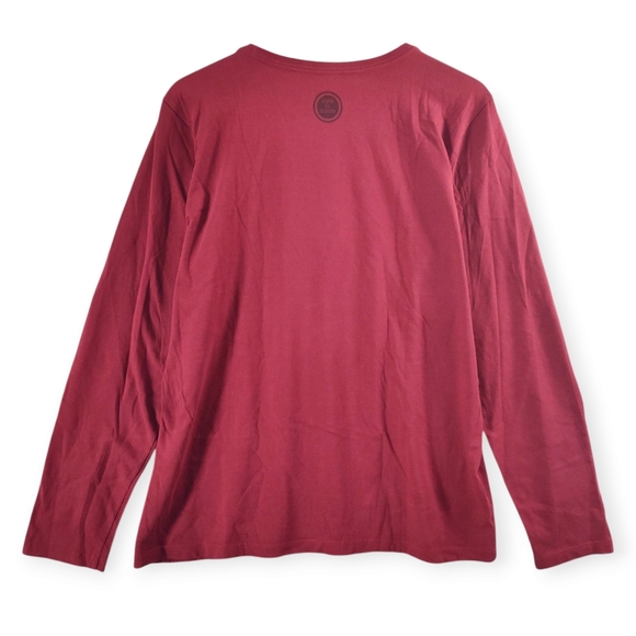 Mens "Life Is Good" Crusher Tee- Long Sleeve Size Large - Picture 5 of 6